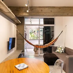 Apto Faria Lima - Pinheiros Com Ar Cond E Wi-fi Apartamento São Paulo